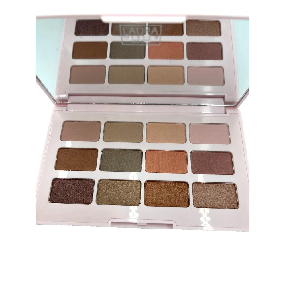 Laura Geller Nude Attitude Multi-Finish Eye Shadow Palette 12 Eye Shadows 0.06oz